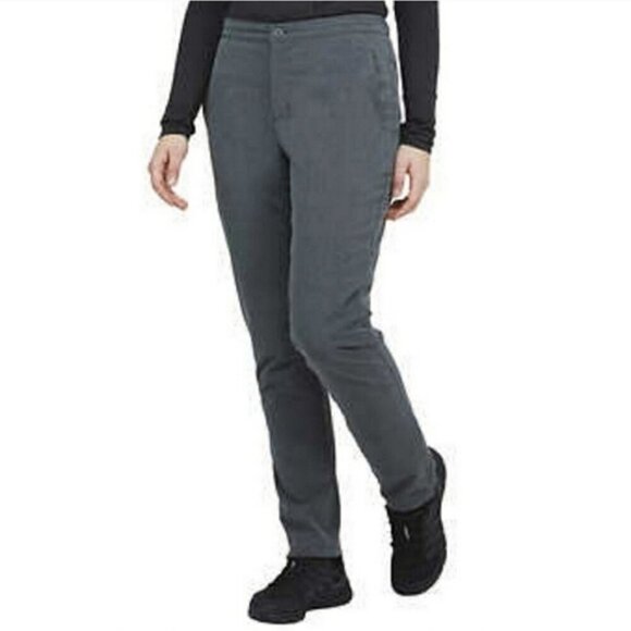 NEW Sunice Stormpack Windproof Fleece Lined Snowpants Grey Winter Slim Large - Picture 1 of 16